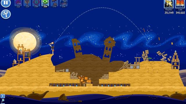 Angry Birds Friends Level 6 PC Tournament 615 Highscore POWER-UP walkthrough #AngryBirdsFriends смотреть онлайн