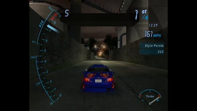 NFS Underground - Гонка 84 - Drag - Commercial (без комментариев) смотреть онлайн