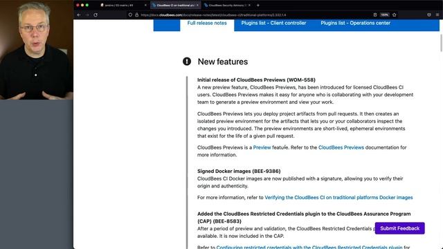 What's New In CloudBees CI 2.332.1.5