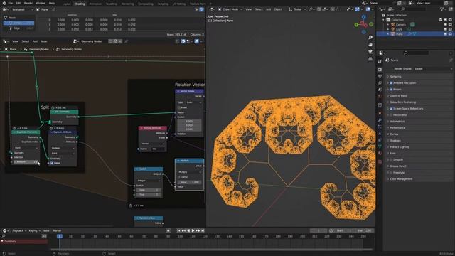 Blender 4.0 Fractal Branches Testing! смотреть онлайн