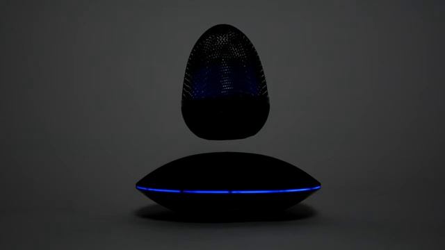 Левитирующая Bluetooth колонка (черная) смотреть онлайн