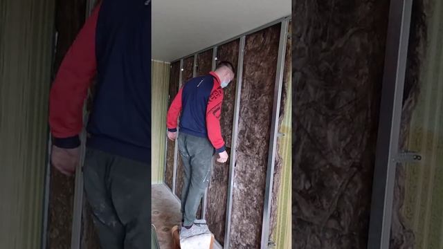 утепляем стену угловой комнаты смотреть онлайн