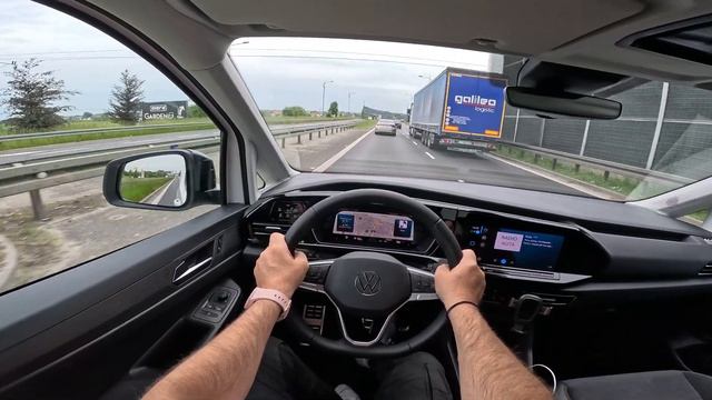 2023 Volkswagen Caddy V Style | 2.0 TDI 122 HP | POV Test Drive смотреть онлайн