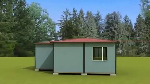 Быстро возводимая дача, эконом вариант дачи, каркасная дача смотреть онлайн