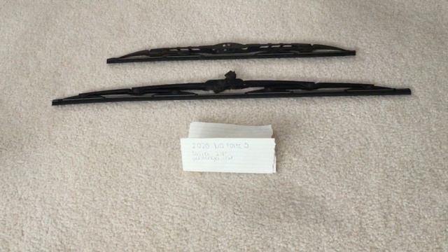 ? ? 2020 Kia Forte 5 Wiper Blade Replacement Size ?