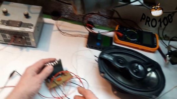 Мощный усилитель на TDA7850