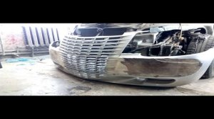 Chrysler PT Cruiser тюнинг решётки, Начало, поэтапно. как сделать бампер передний и задний
