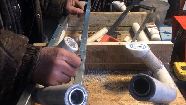 Как бы я сделал обычные детские санки!)Из трубы ПВХ смотреть онлайн