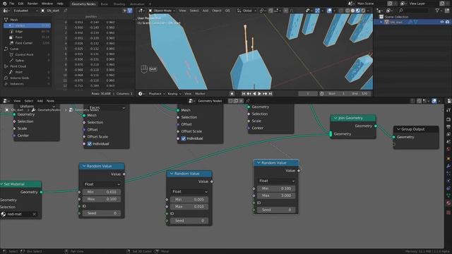 Night City: Extrude Mesh Node | Blender Geonodes Daily, tip 93 смотреть онлайн