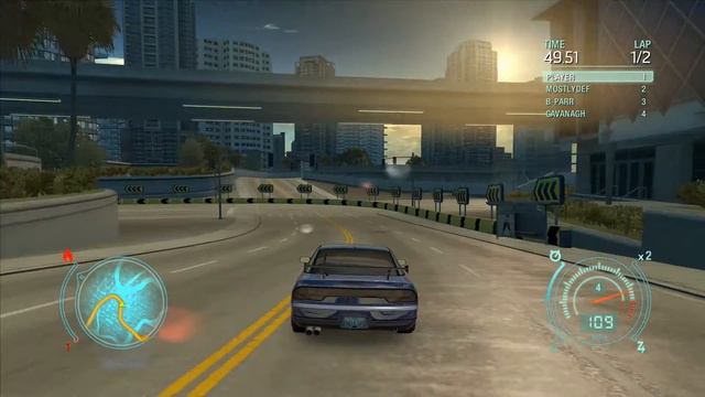 NFS Undercover PC Gameplay HD смотреть онлайн