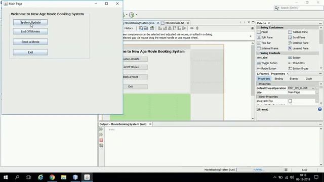 Netbeans Movie Booking System Project for CBSE IP Class 11th, 12th, B.Tech смотреть онлайн