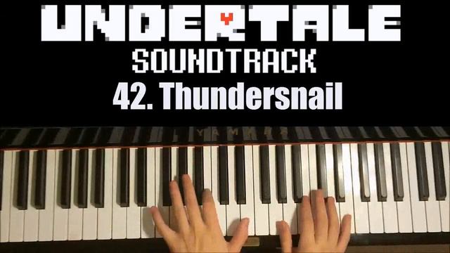Undertale OST - 42. Thundersnail (Piano Cover by Amosdoll) смотреть онлайн