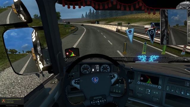 Euro Truck Simulator 2 [1.27] Heavy Cargo DLC - G27 HD [1080p][60fps] смотреть онлайн
