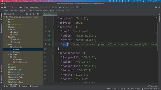 #7 Add SVG Icons Nextjs | React WooCommerce REST API | next js woocommerce example | Reactjs смотреть онлайн