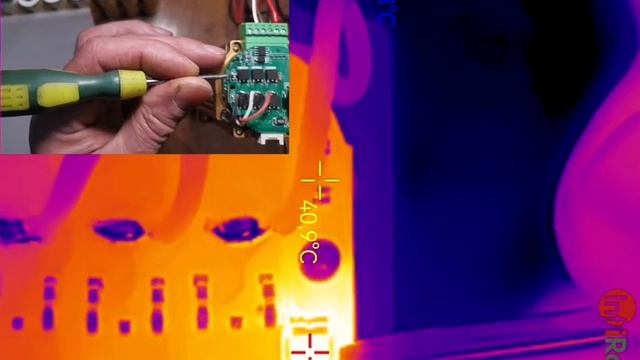 Checking the damaged engine with the T2S + thermal imaging camera смотреть онлайн