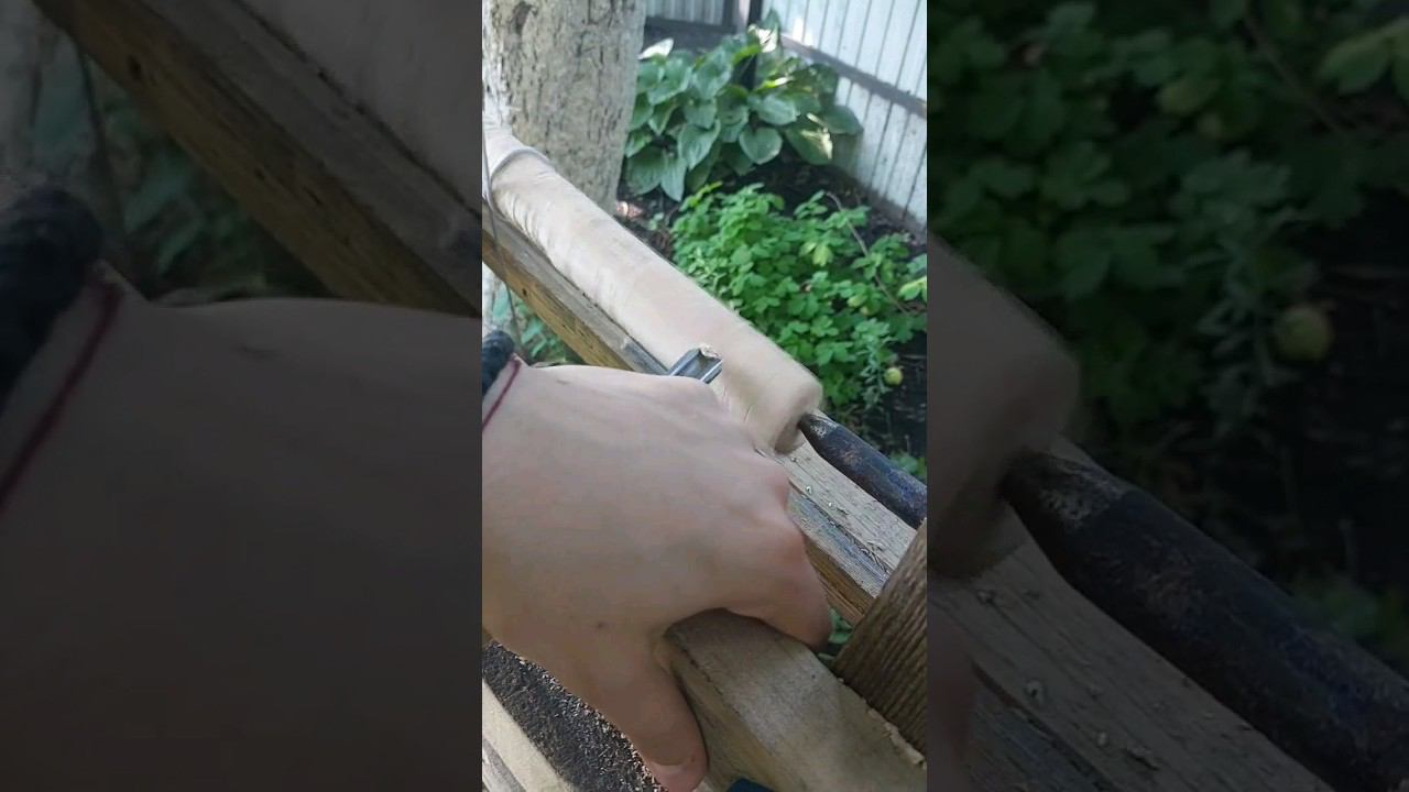 Самодельный токарный станок! #survival #bushcraft #выживание #knife #бушкрафт #forest смотреть онлайн