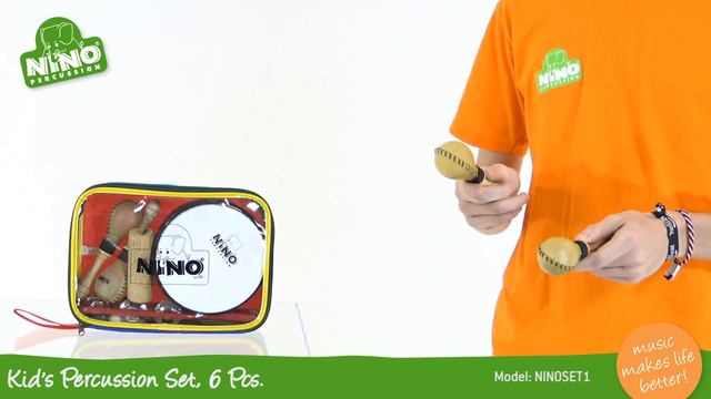 Kid´s Percussino Set 6 Pcs. - NINOSET1 смотреть онлайн