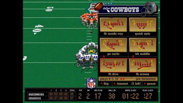 Madden NFL 97 Gameplay (PC) смотреть онлайн