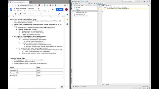 #WatchMeSolve Motivations & Getting Started with Java | Fundamentals of Programming (FOP) | Lab 1 смотреть онлайн