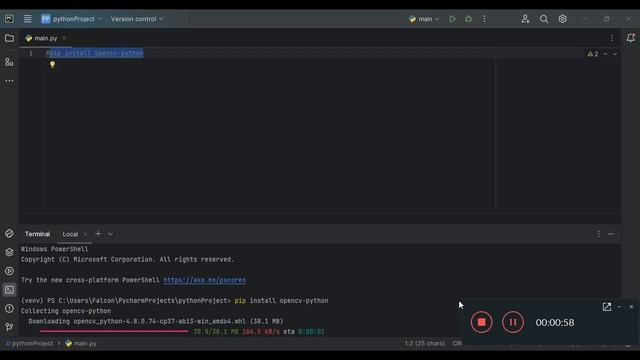 How to Install OpenCV (CV2) Library on PyCharm Easily in 2 Minutes | Latest Update | 2023 | Python смотреть онлайн