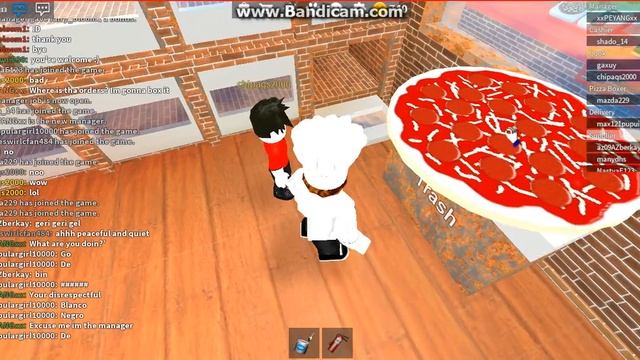 Roblox как готовить пиццу из человечены