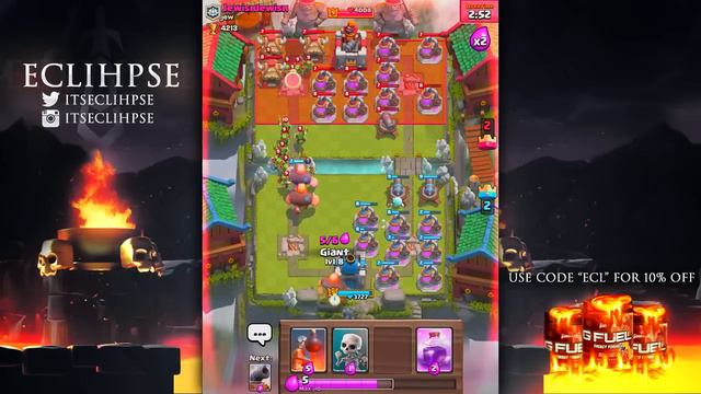 CAN 2 BOMB TOWERS TAKE OUT 80+ GOBLINS in Clash Royale!?!? смотреть онлайн