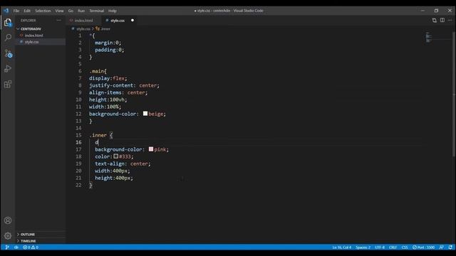 How To Center a Div With CSS Flexbox смотреть онлайн