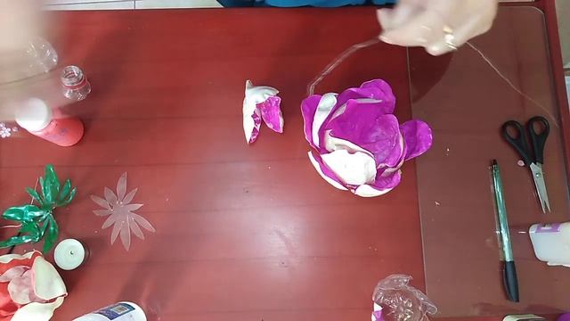 Rosa osiria con botella de plástico Tutorial #how #diy #art #tutorial #artist #craft #howto #arte смотреть онлайн