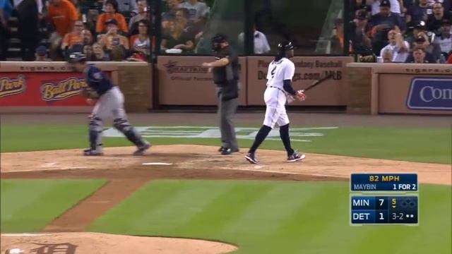 MIN@DET: Gibson holds Tigers to one run to earn win смотреть онлайн