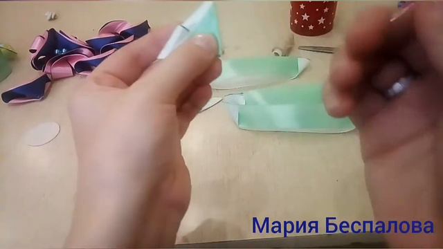 Бантики из атласных лент смотреть онлайн