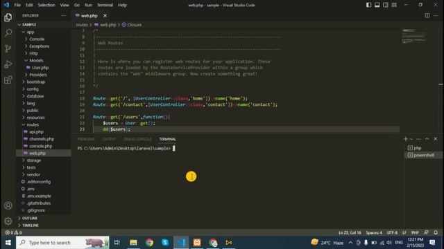 What is Eloquent ORM ? Models in Laravel 10 | Complete Laravel 10 Tutorials Course in Hindi Urdu смотреть онлайн