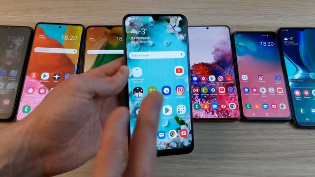 ОБЗОР ВСЕХ МОИХ ТЕЛЕФОНОВ SAMSUNG! смотреть онлайн