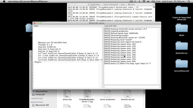 [Extra Parte 2] Instalar Mods un Servidor de Minecraft (Mac) - Cliente y Server смотреть онлайн