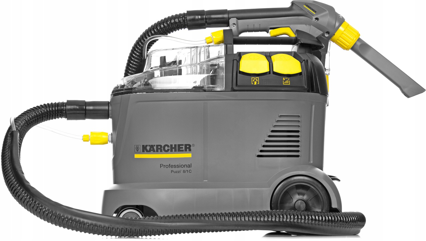 Моющий пылесос Karcher Puzzi 8/1C. Химчистка автомобиля смотреть онлайн