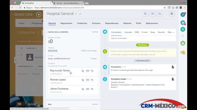 Bitrix24 CRM Marketing y Seguimiento - Asociaciones смотреть онлайн