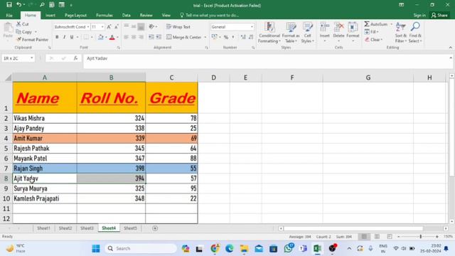 How to use format painter in ms Excel(Excel tricks) смотреть онлайн
