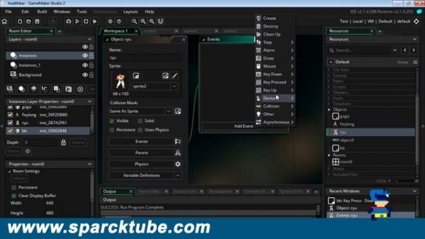 Game maker studio 2 : drag and drop tutorial - Healthbar (DnD)