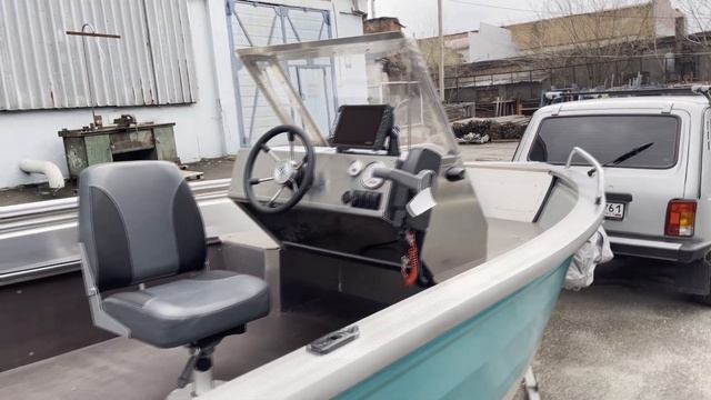 Girgis 440DK+800-я консоль. Отгрузка лодки в Новочеркасск. Обзор лодки и отзыв клиента смотреть онлайн