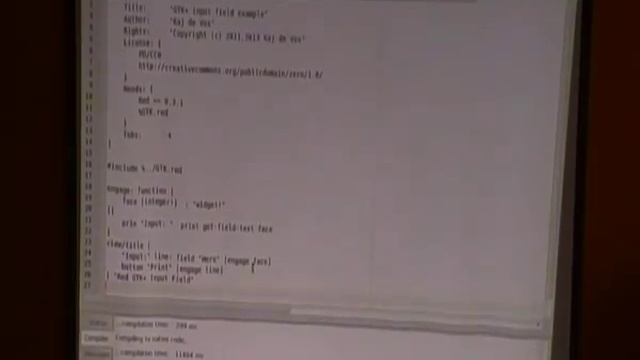 DevCon 2013 1/2 Red/System programming language GTK+ binding by Kaj de Vos смотреть онлайн