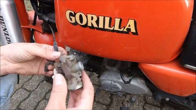 Honda Monkey Gorilla 1979er JDM Modell 1. Vorstellung und Probelauf?.. смотреть онлайн