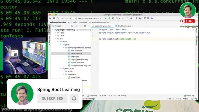HOW to configure your Spring Boot app to send EMAIL смотреть онлайн