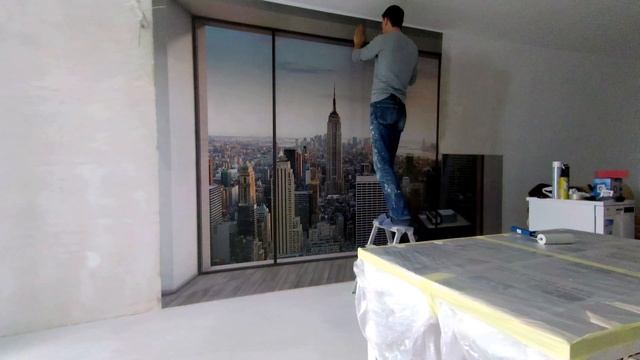 Фотообои своими руками! фотообои# смотреть онлайн