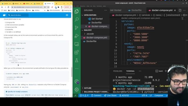 AM Coder - Docker 101 - Using Docker-Compose смотреть онлайн