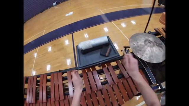 “Violent Earth” by The Campbell County Percussion Ensemble 2022 || Marimba Cam смотреть онлайн