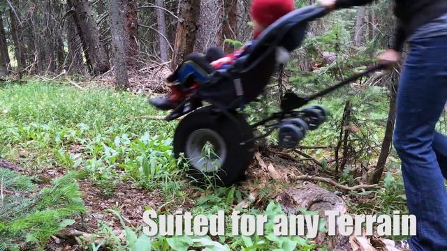The Stroller Built To Go Anywhere