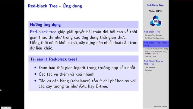 Red-black Tree - Ứng dụng смотреть онлайн