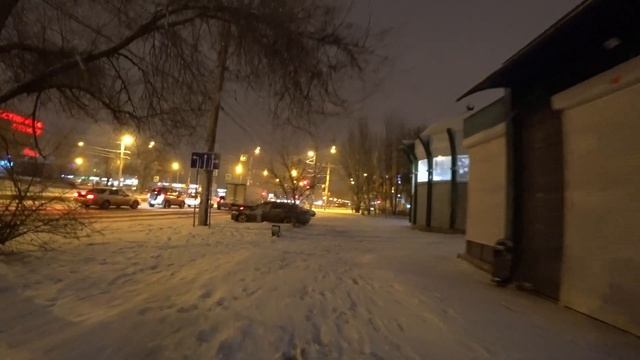 Снегопад в Астрахани 15.02.2023 смотреть онлайн
