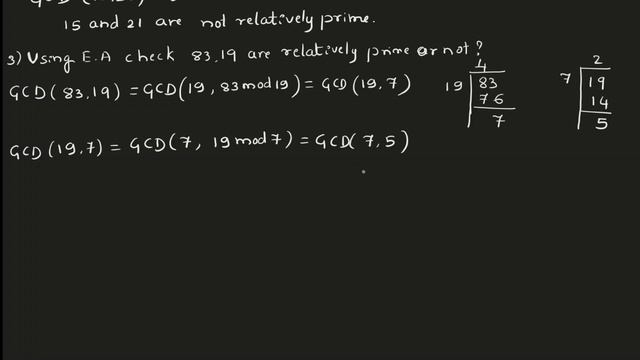 Modular Arithmetic|| Relatively Prime Numbers|| GCD||Euclid's Algorithm|| Dr. Sujata T смотреть онлайн