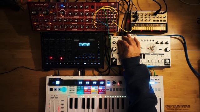 Techno Jam / drumlogue, volca keys, TD-3, NEUTRON смотреть онлайн