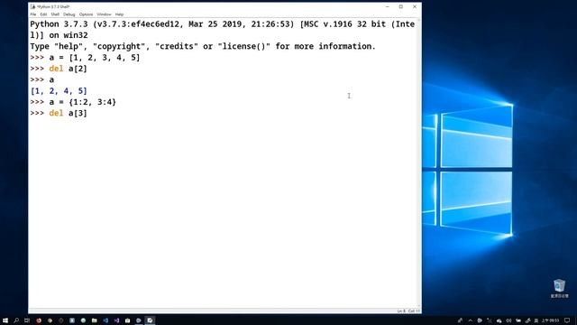 Python 的 del 運算子 :-: Python 專案開發入門的十堂課 смотреть онлайн